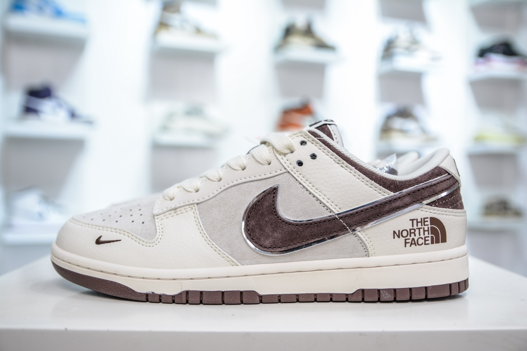 Nike SB Dunk Low x The North Face 北面联名-白棕小钩 DQ1098-515