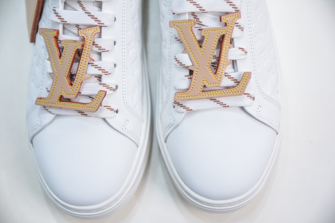 路易威登Louis Vuitton Time Out Low Sneaker 舒畅系列休闲松糕锯齿底系列低帮松糕休闲运动百搭板鞋