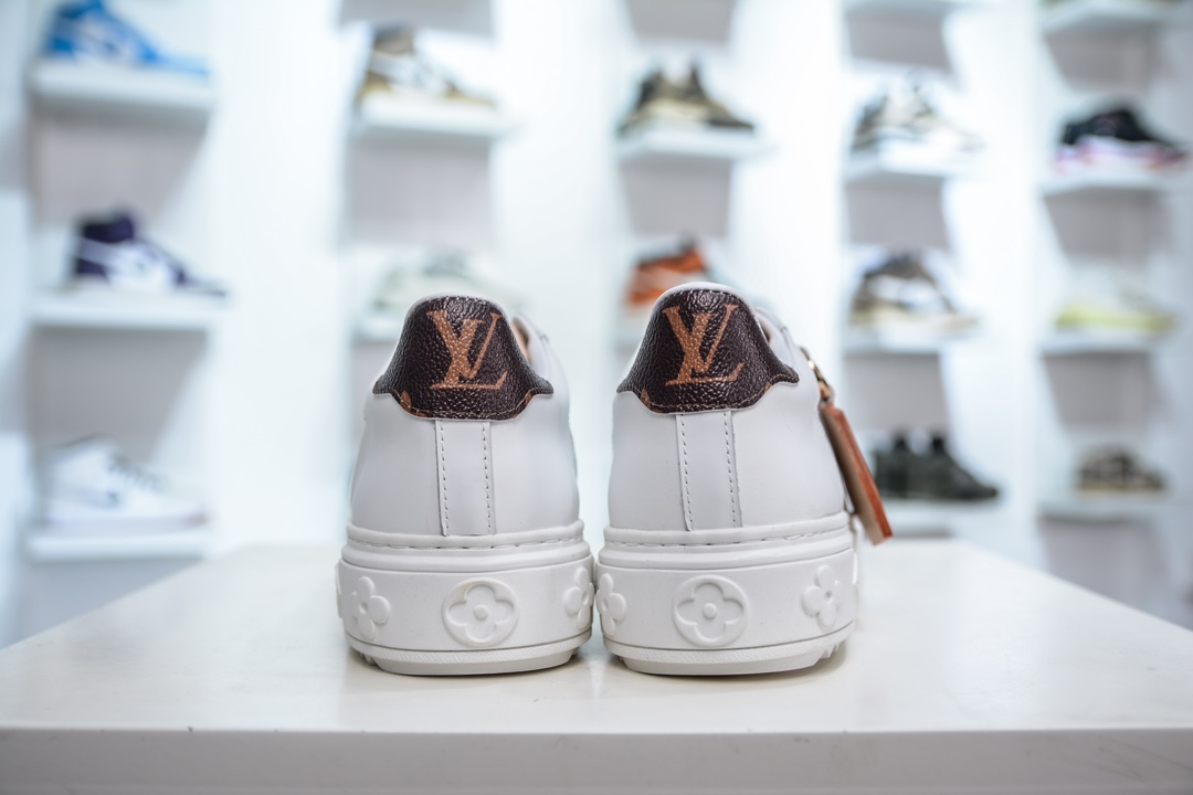 路易威登Louis Vuitton Time Out Low Sneaker 舒畅系列休闲松糕锯齿底系列低帮松糕休闲运动百搭板鞋