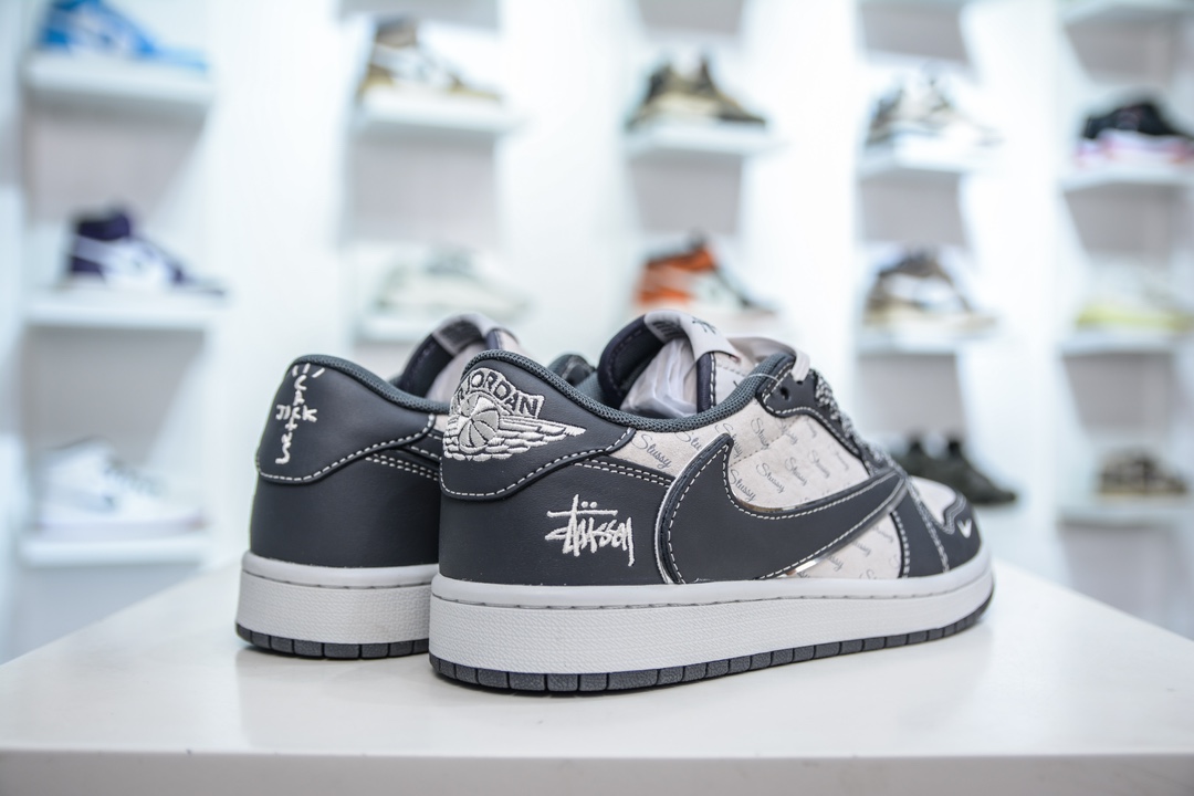 TS x Air Jordan AJ1 Low X Stussy 倒钩低帮斯图西联名 xz3398-003