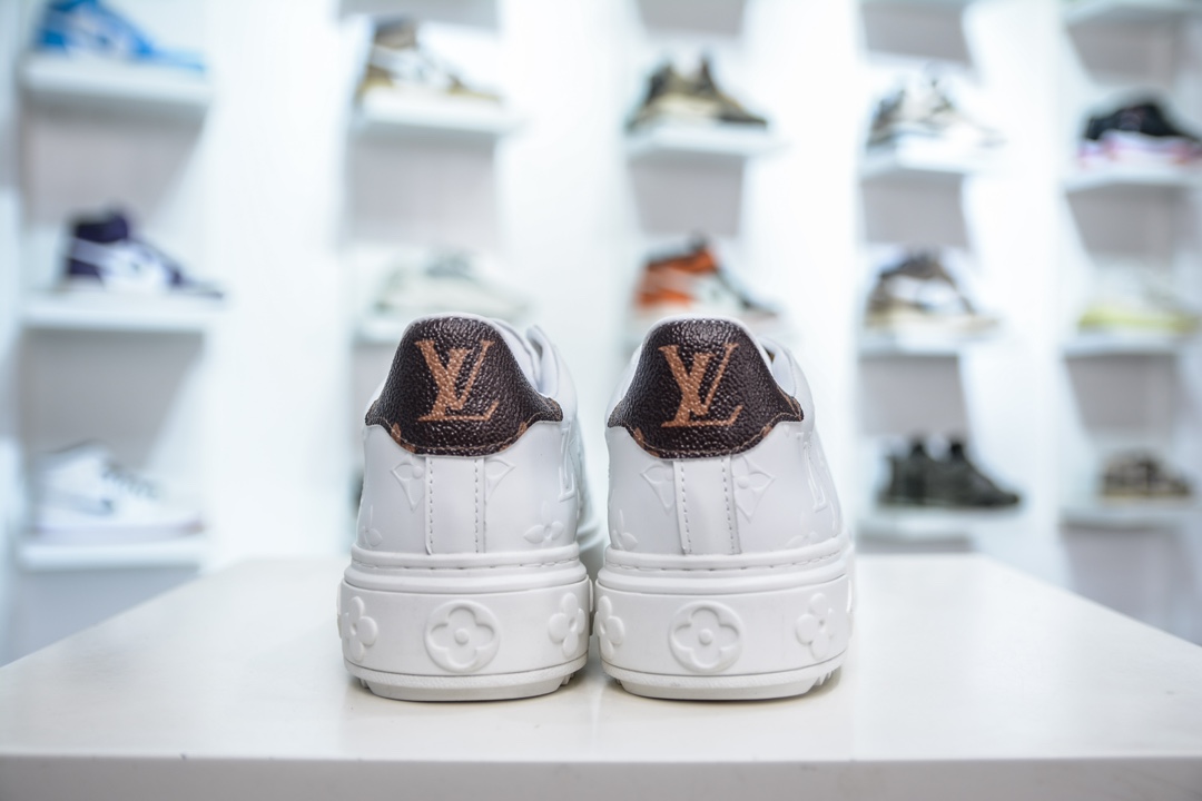 路易威登Louis Vuitton Time Out Low Sneaker 舒畅系列休闲松糕锯齿底系列低帮松糕休闲运动百搭板鞋