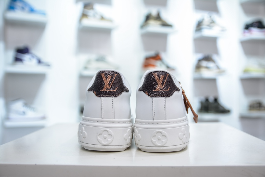 路易威登Louis Vuitton Time Out Low Sneaker 舒畅系列休闲松糕锯齿底系列低帮松糕休闲运动百搭板鞋