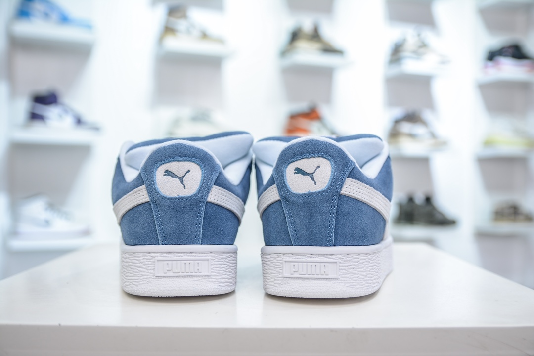 PUMA Suede XL 厚鞋舌轻便防滑低帮板鞋 398310-01