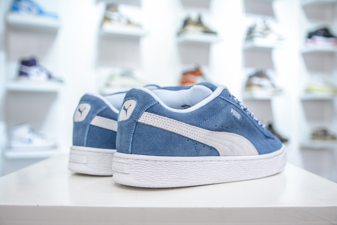 PUMA Suede XL 厚鞋舌轻便防滑低帮板鞋 398310-01