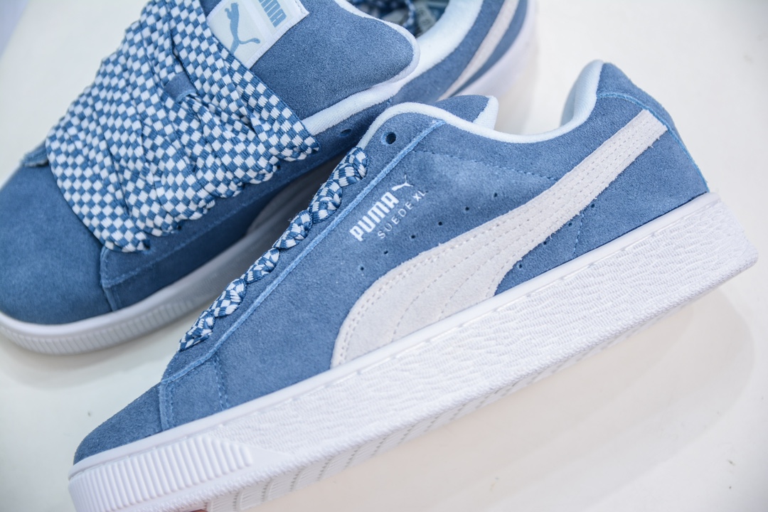 PUMA Suede XL 厚鞋舌轻便防滑低帮板鞋 398310-01