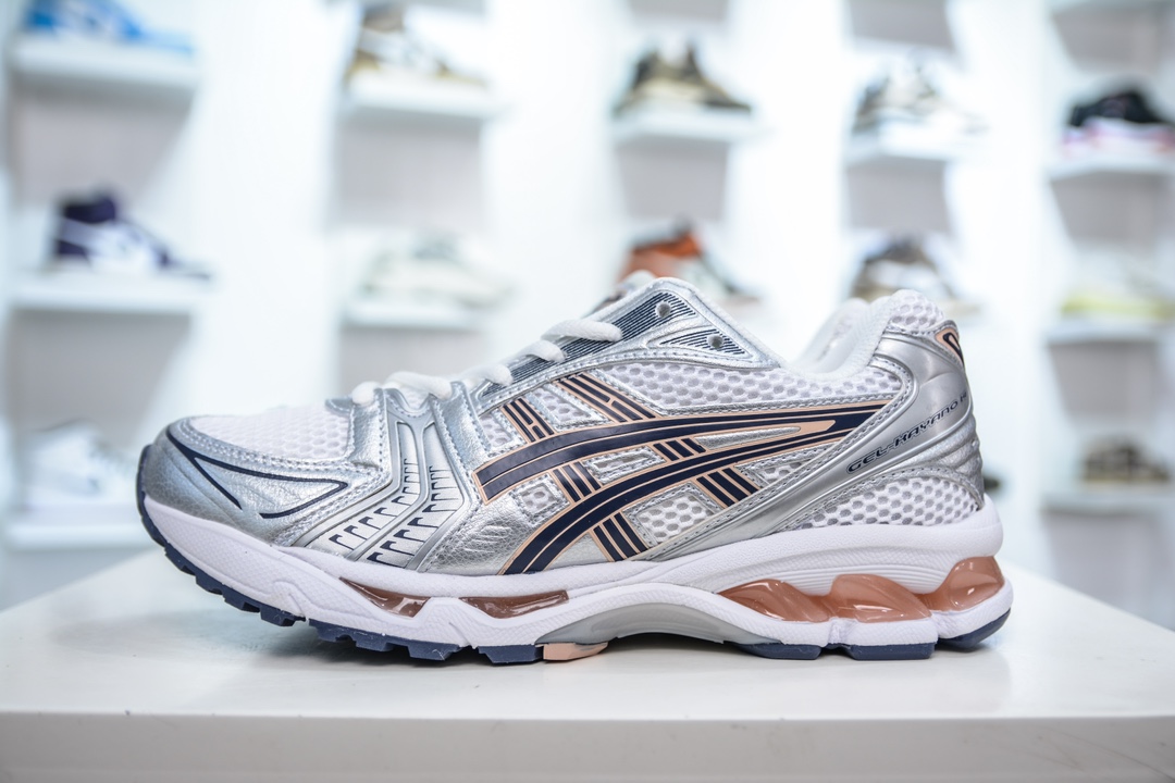 X版纯原 亚瑟士/ASICS Gel Kayano 14”Cream Denim Blue”卡亚诺14代系列轻量缓震休闲运动跑步鞋 1202A056-103