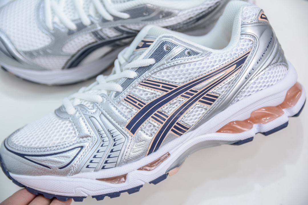 X版纯原 亚瑟士/ASICS Gel Kayano 14”Cream Denim Blue”卡亚诺14代系列轻量缓震休闲运动跑步鞋 1202A056-103