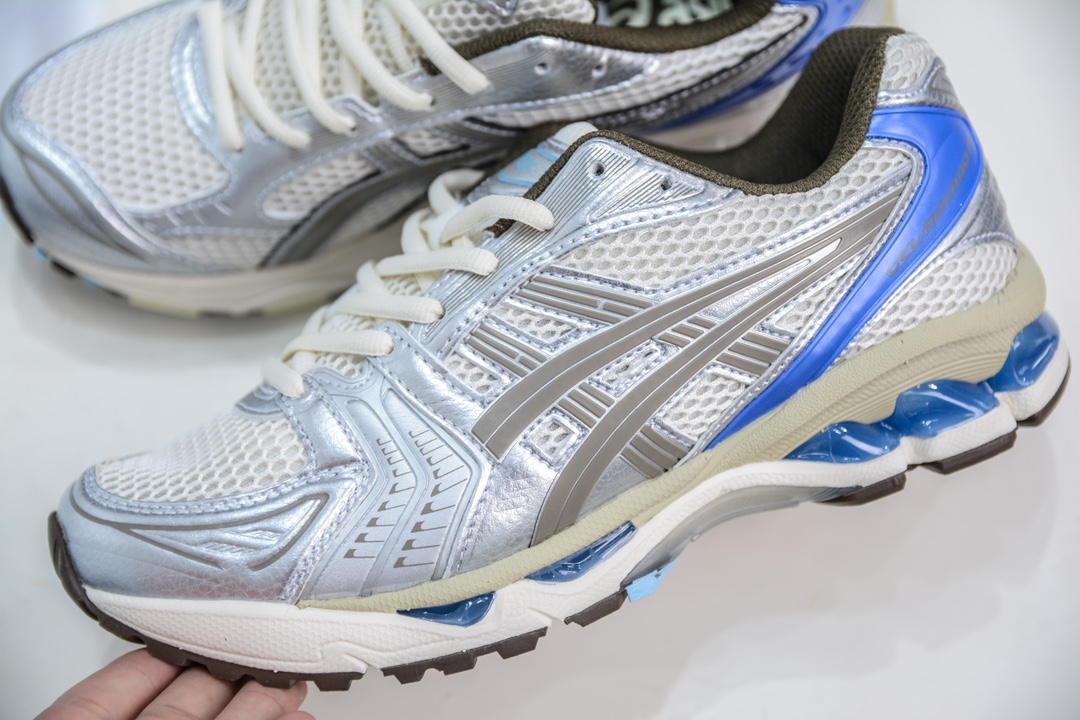 X版纯原 亚瑟士/ASICS Gel Kayano 14”Cream Denim Blue”卡亚诺14代系列轻量缓震休闲运动跑步鞋 1202A056-113