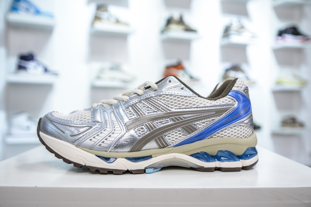 X版纯原 亚瑟士/ASICS Gel Kayano 14”Cream Denim Blue”卡亚诺14代系列轻量缓震休闲运动跑步鞋 1202A056-113