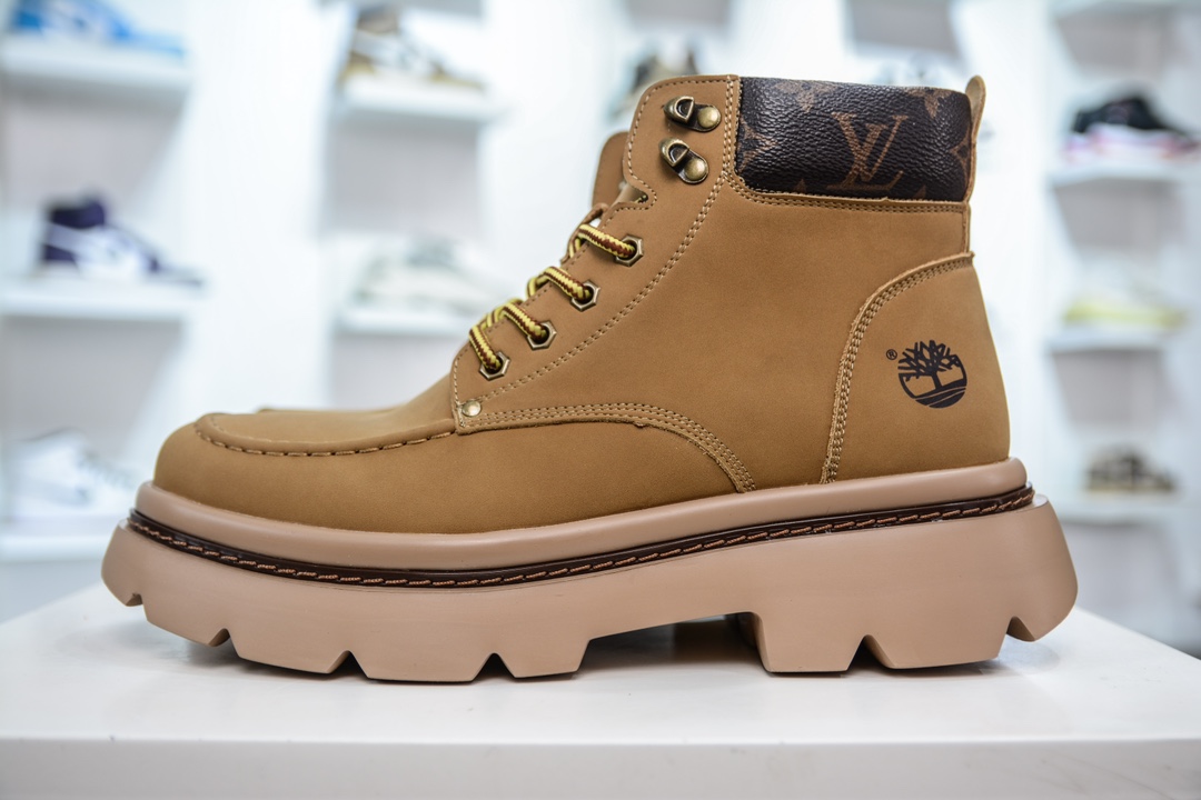 Lv x Timberland Lv联名添柏岚大黄靴 顶奢流量品牌与时代经典的结合之作