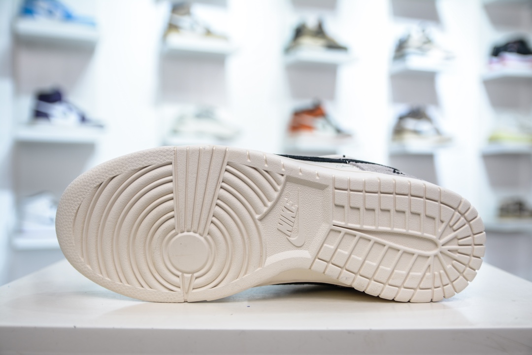 Nike SB Dunk Low X Stussy 斯图西联名-白灰黑勾 SJ2068-306