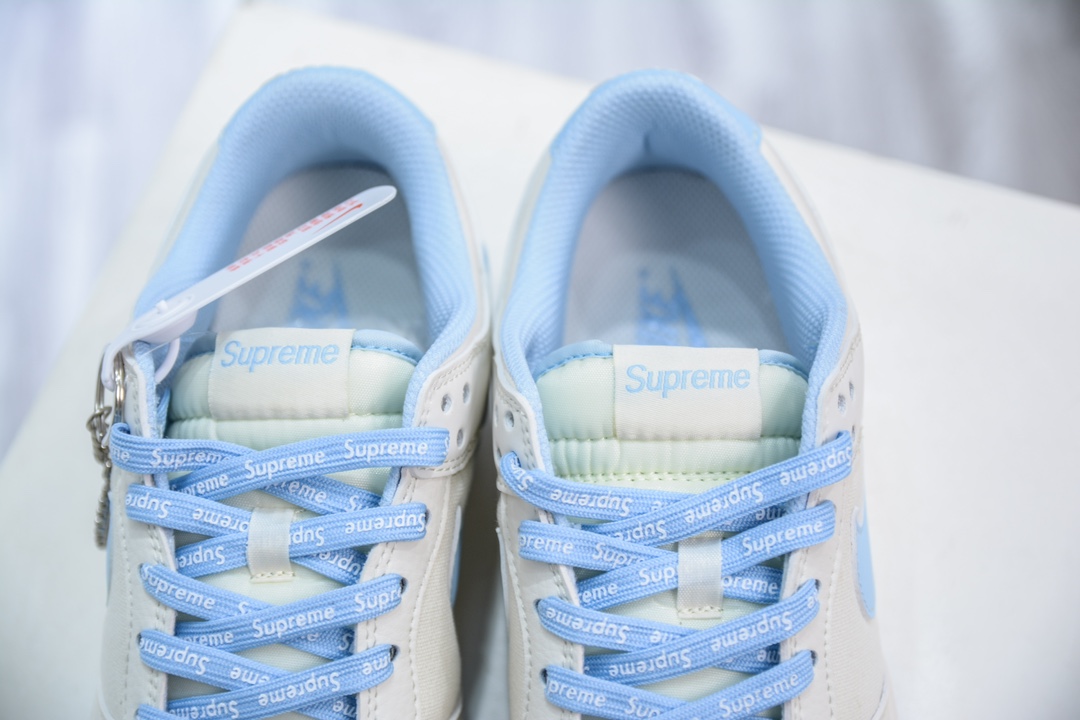Nike SB Dunk Low x Supreme 米白天蓝 BB6698-513