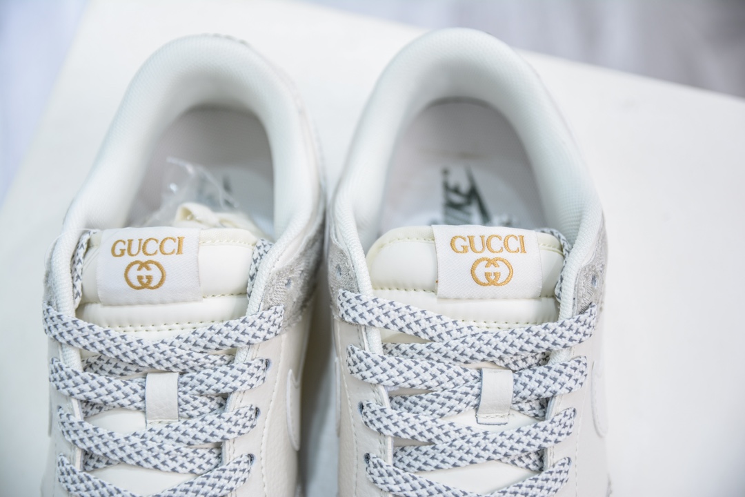Nike SB Dunk Low Gucci联名-白灰绿 XX2025-389