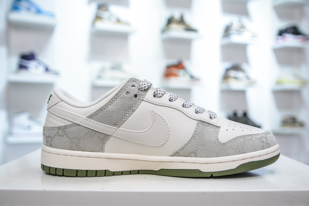 Nike SB Dunk Low Gucci联名-白灰绿 XX2025-389