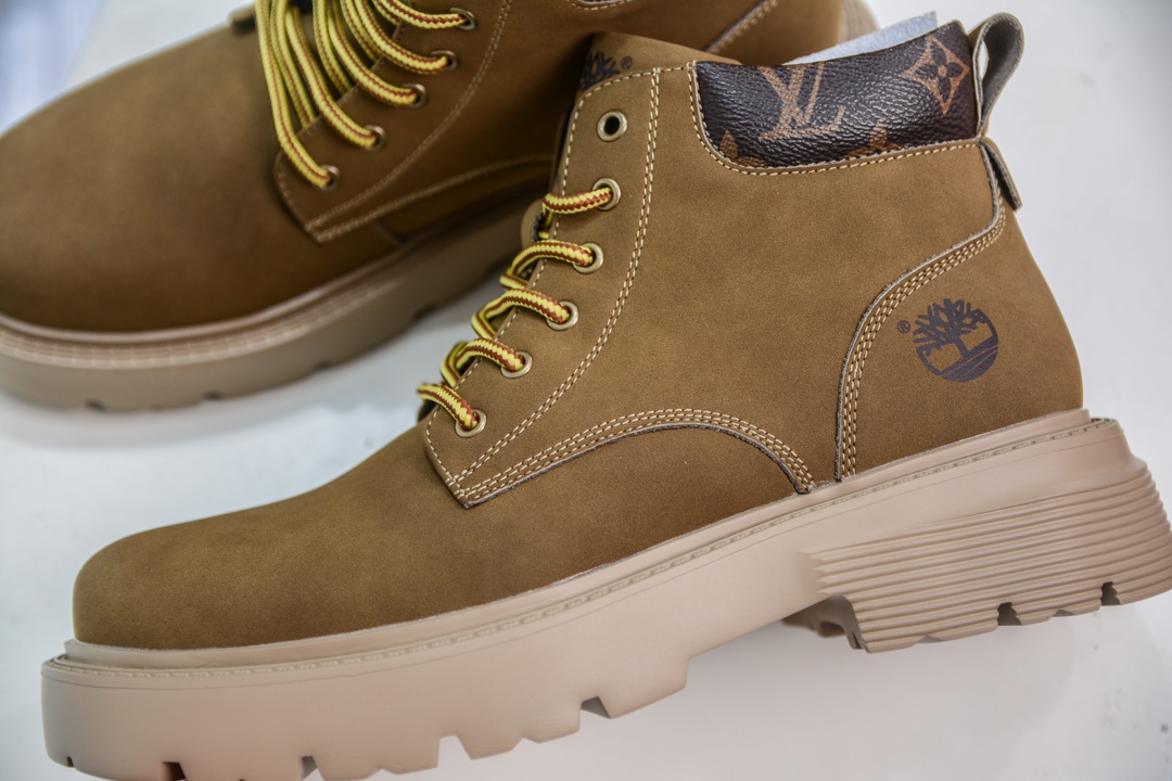 Lv x Timberland Lv联名添柏岚大黄靴 顶奢流量品牌与时代经典的结合之作