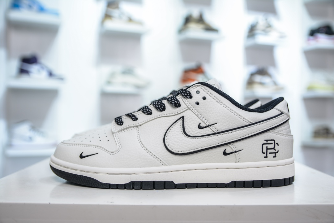 Reigning Champ x Nk SB Dunk Low 卫冕冠军联名白黑三勾 RC3085-896