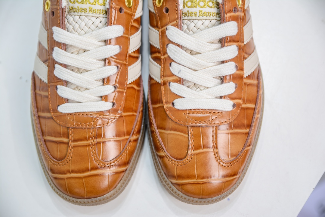 adidas originals Samba OG x WALES BONNER 棕白  JH9826