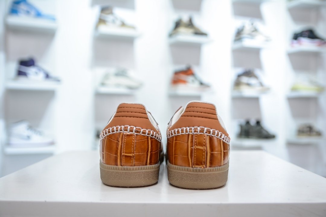 adidas originals Samba OG x WALES BONNER 棕白  JH9826