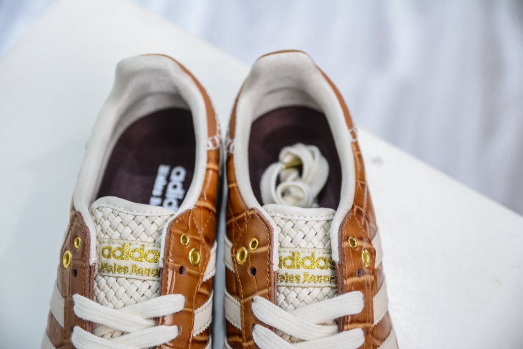 adidas originals Samba OG x WALES BONNER 棕白  JH9826