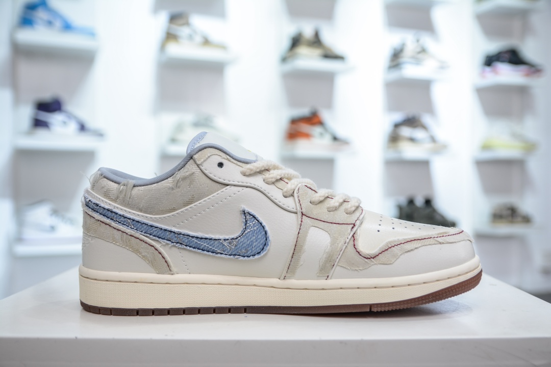 礼盒版 Jordan Air Jordan 1 Low 引线牵梦   FZ5046-041