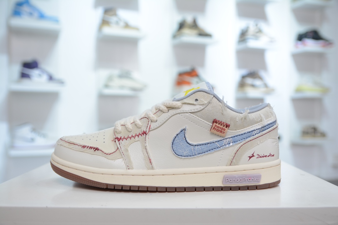 礼盒版 Jordan Air Jordan 1 Low 引线牵梦   FZ5046-041