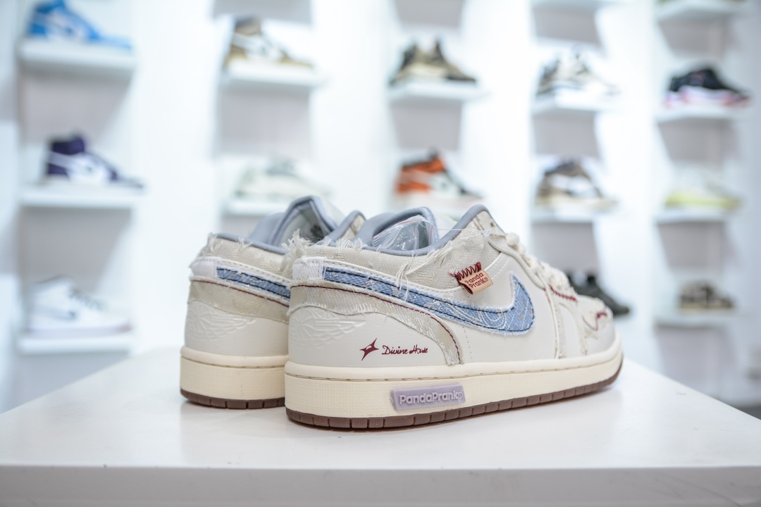 礼盒版 Jordan Air Jordan 1 Low 引线牵梦   FZ5046-041