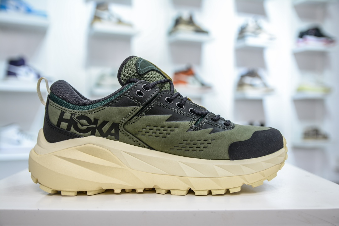 Hoka One One M KAHA GTX Low 卡哈系列低帮厚底轻量坦克户外登山运动鞋   1155730/CVF