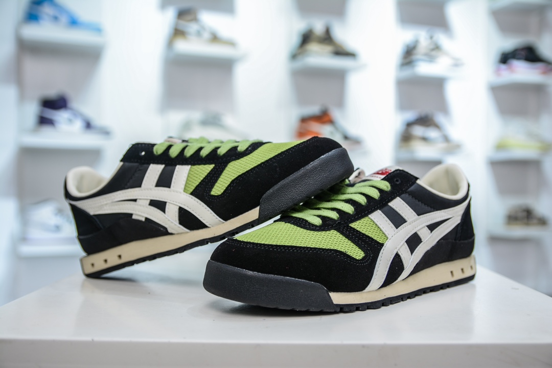 鬼冢虎 Onitsuka Tiger Ultimate 81 NM Low 塞拉诺系列低帮薄底复古经典百搭休闲慢跑鞋 1183B536-002