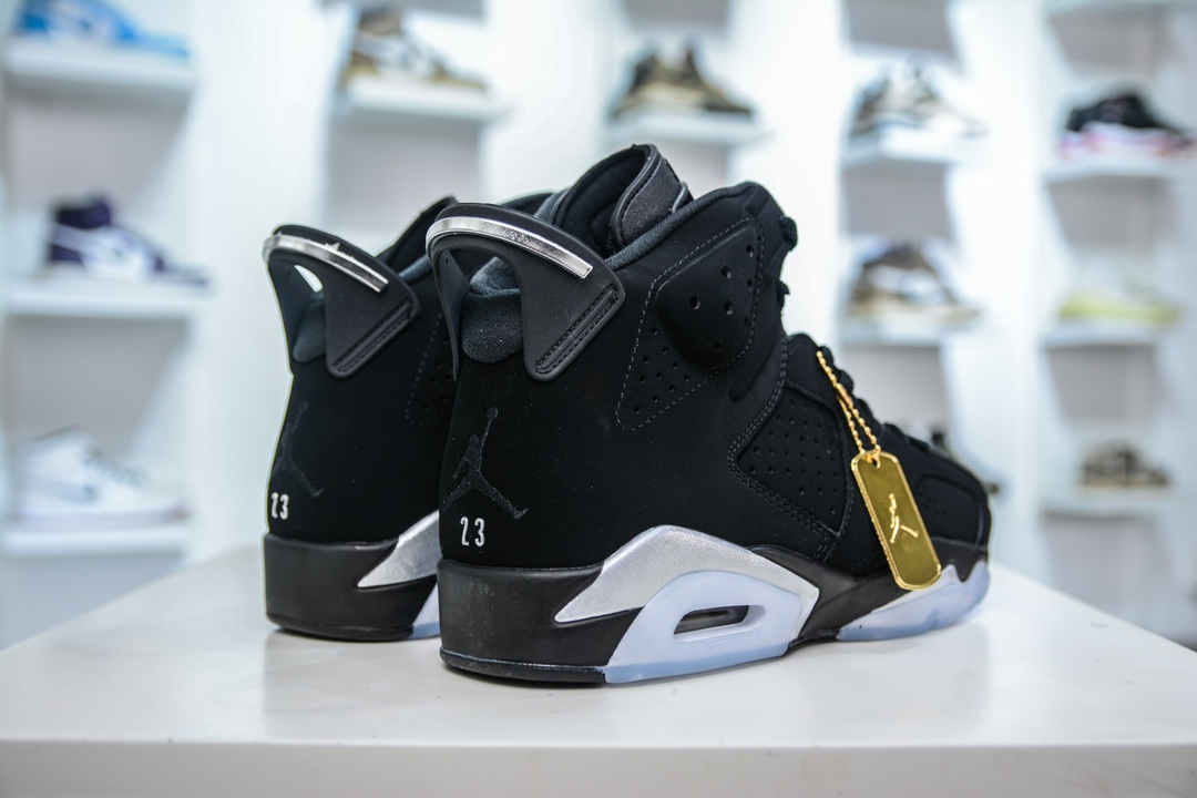 Jordan Air Jordan 6 retro ”metallic silver” 黑银 DX2836-001