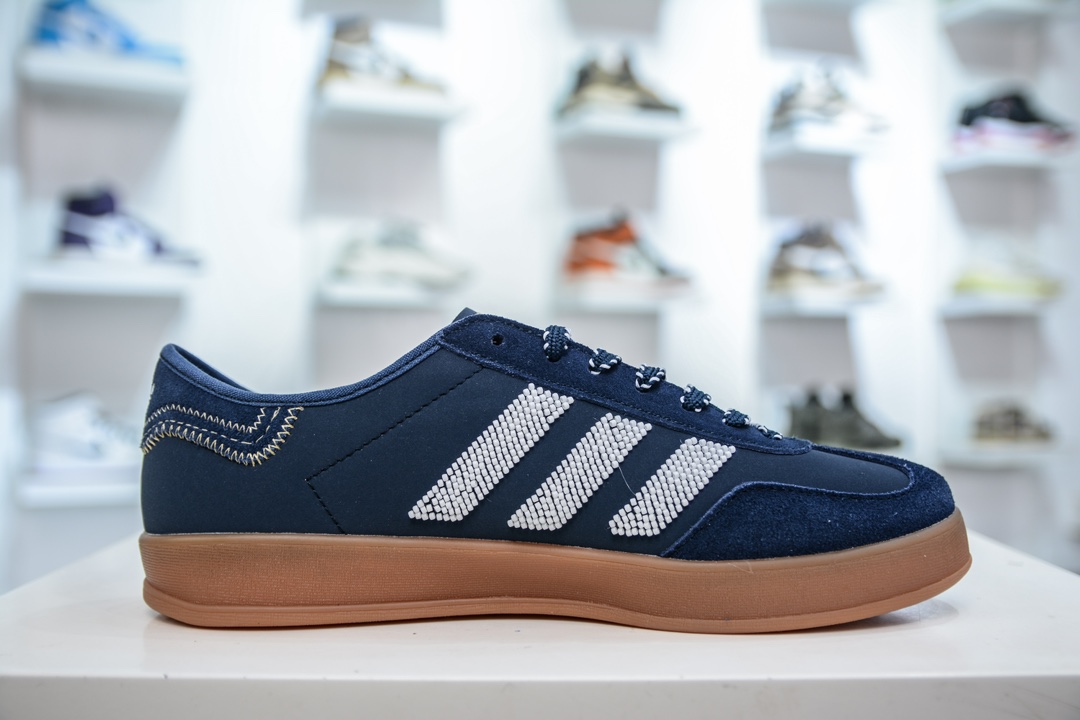 Clot x Ad Origials Gazelle Indoor 陈冠希联名 三叶草复古休闲防滑耐磨低帮板鞋  IH3275