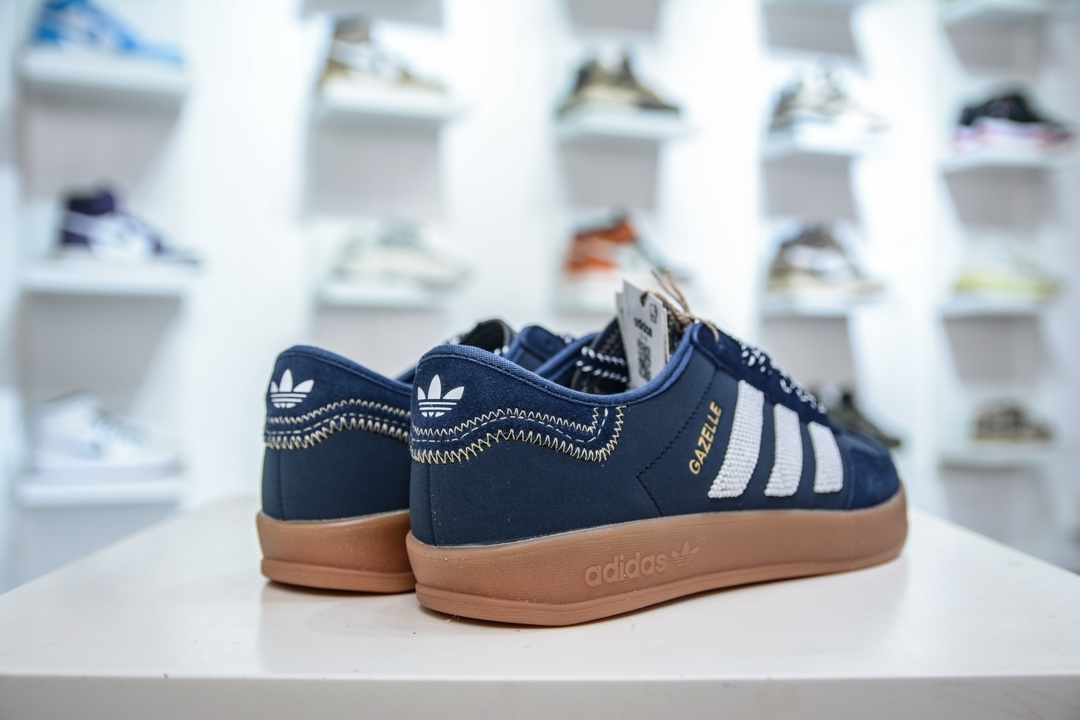 Clot x Ad Origials Gazelle Indoor 陈冠希联名 三叶草复古休闲防滑耐磨低帮板鞋  IH3275