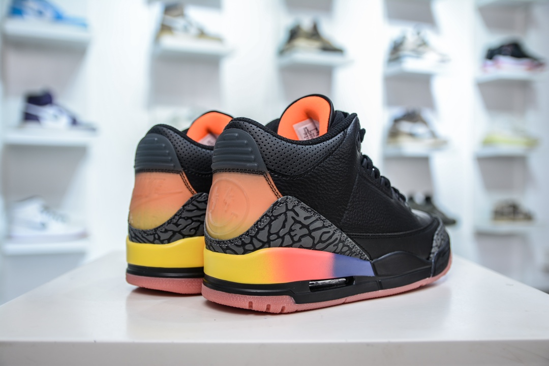 J Balvin x Nike Air Jordan 3 Retro SP 'Black Rainbow' FN0344-001 7 i1734108709 254 1