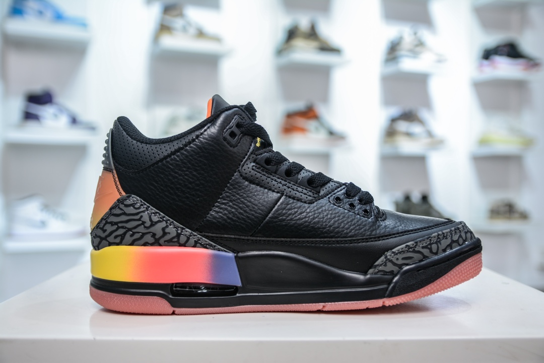 J Balvin x Nike Air Jordan 3 Retro SP 'Black Rainbow' FN0344-001 4 i1734108709 4270 2