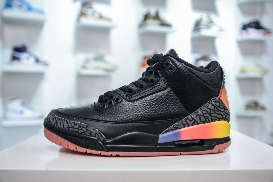 J Balvin x Nike Air Jordan 3 Retro SP 'Black Rainbow' FN0344-001 2 i1734108709 9324 4