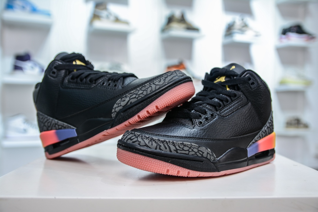 J Balvin x Nike Air Jordan 3 Retro SP 'Black Rainbow' FN0344-001 5 i1734108709 990 6