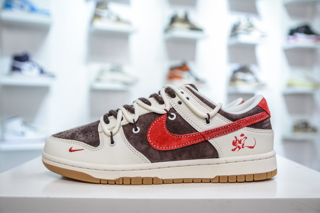 Nike SB Dunk Low 蛇年限定-米棕红   YX5066-266