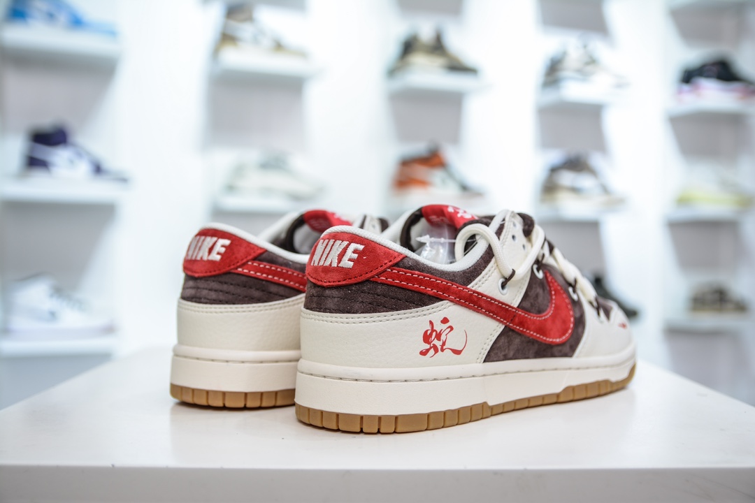 Nike SB Dunk Low 蛇年限定-米棕红   YX5066-266