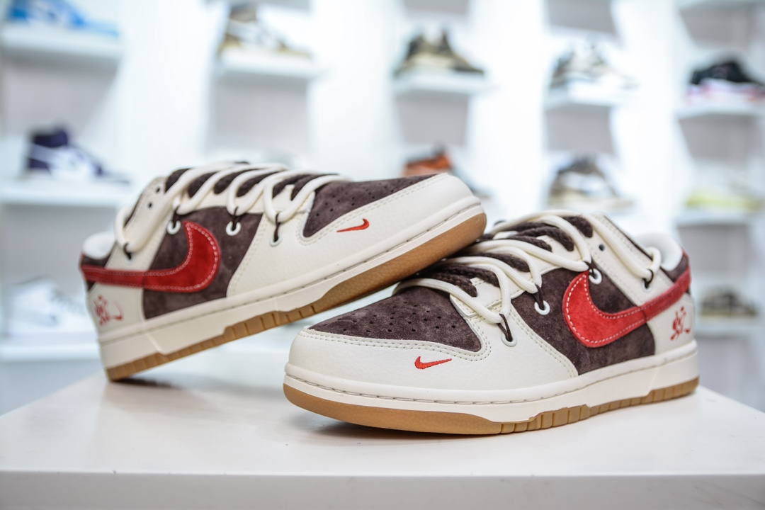 Nike SB Dunk Low 蛇年限定-米棕红   YX5066-266