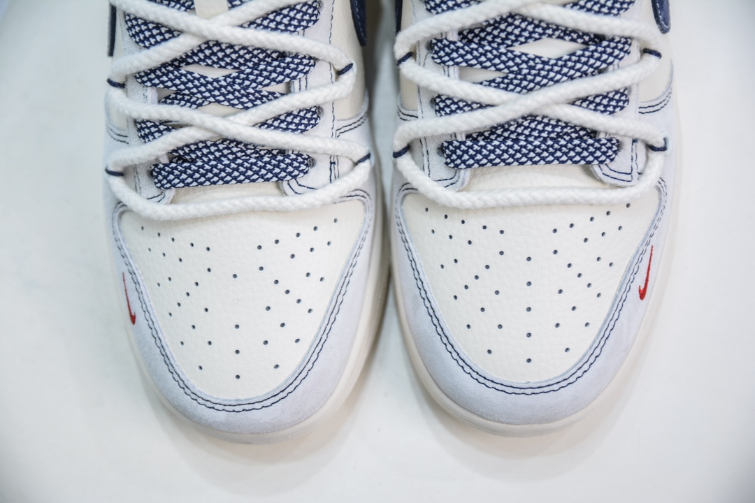 Nike SB Dunk Low x Supreme x The North Face 北面SUP联名-白灰深蓝  YX5066-232