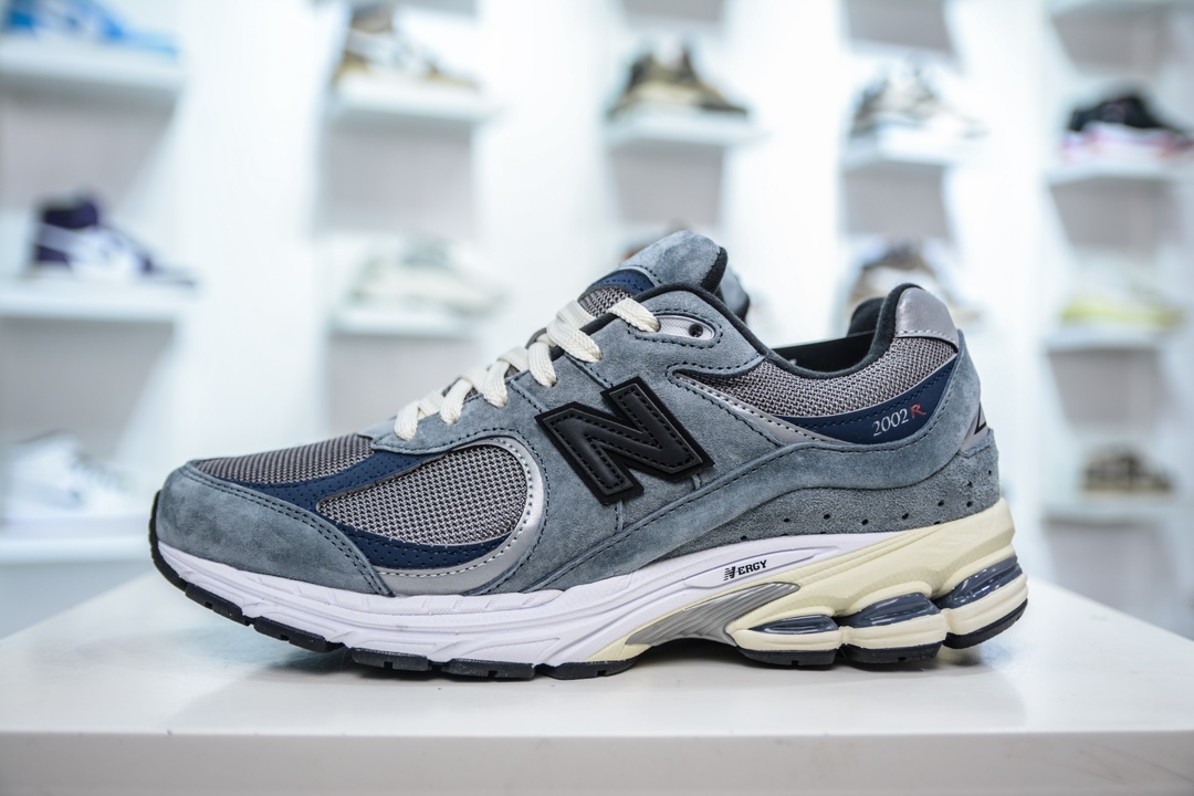 G版纯原 JJJJound x New Balance NB 2002R 灰蓝  M2002RU2