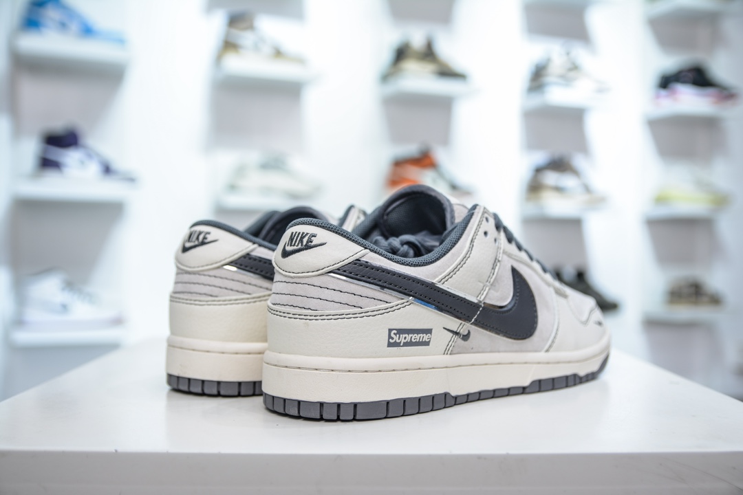 Nike SB Dunk Low x Supreme SUP联名-米灰   XX3168-303
