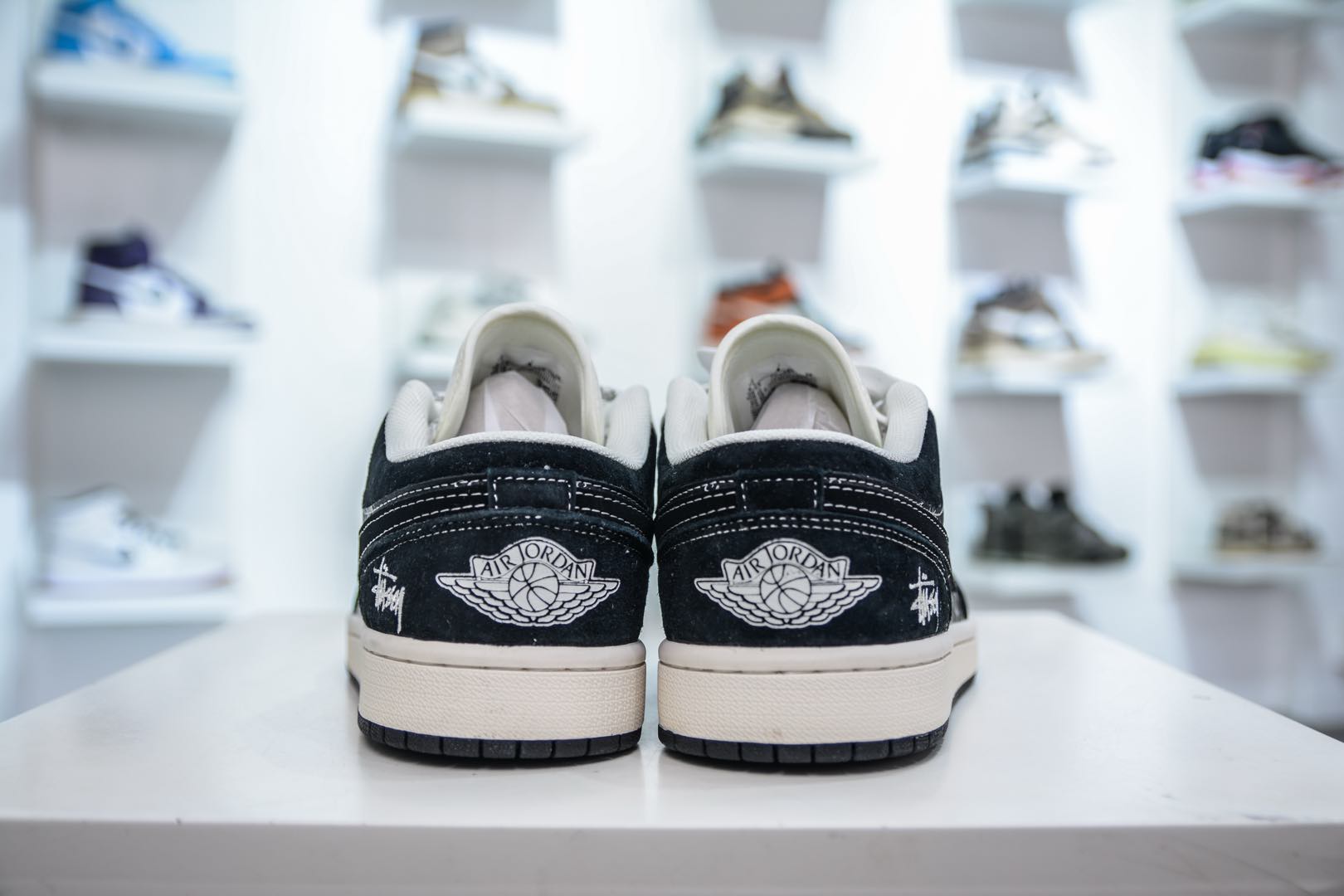 Air Jordan 1 Retro Low x Stussy 斯图西联名-墨黑 FC1688-199