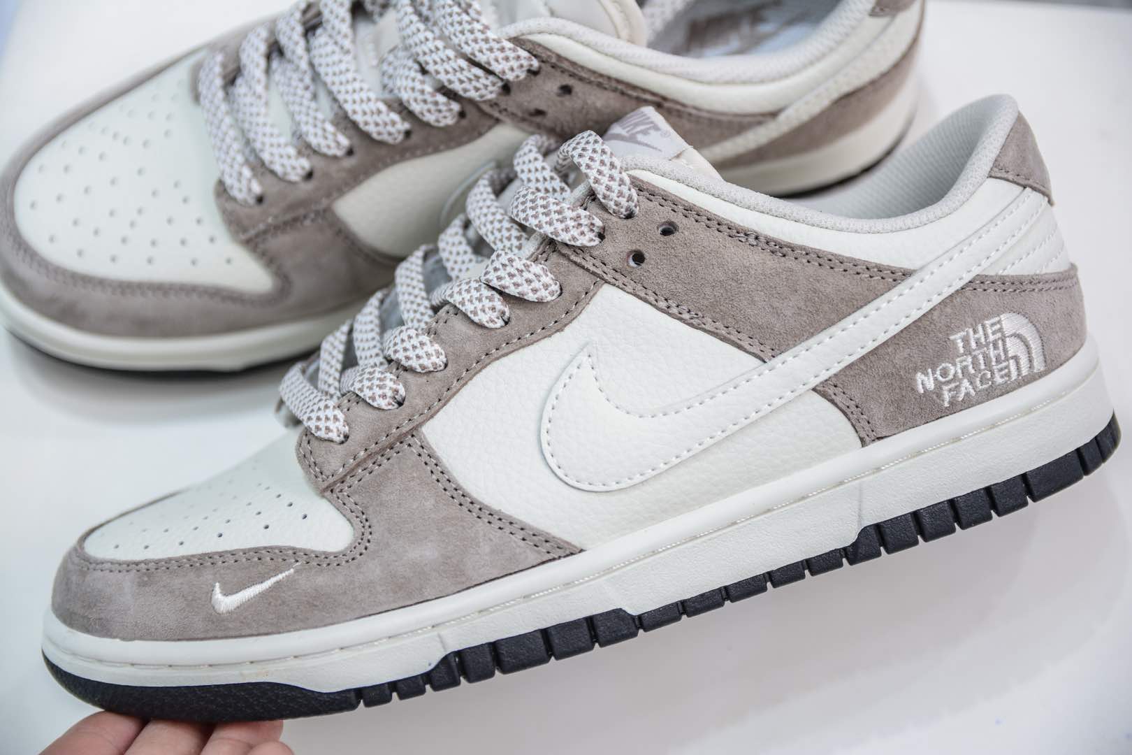 Nike SB Dunk Low x The North Face 北面联名-米白棕   DJ2024-063