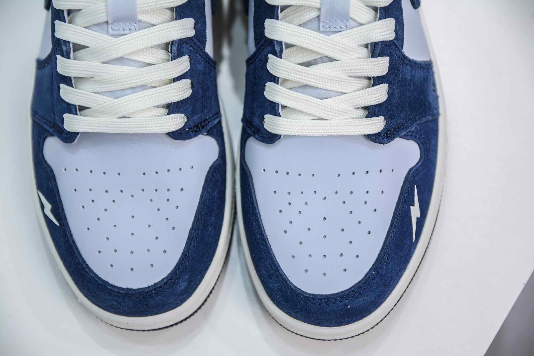 Fragment Design x Air Jordan 1 Low 藤原浩联名-灰蓝白  DC2024-026