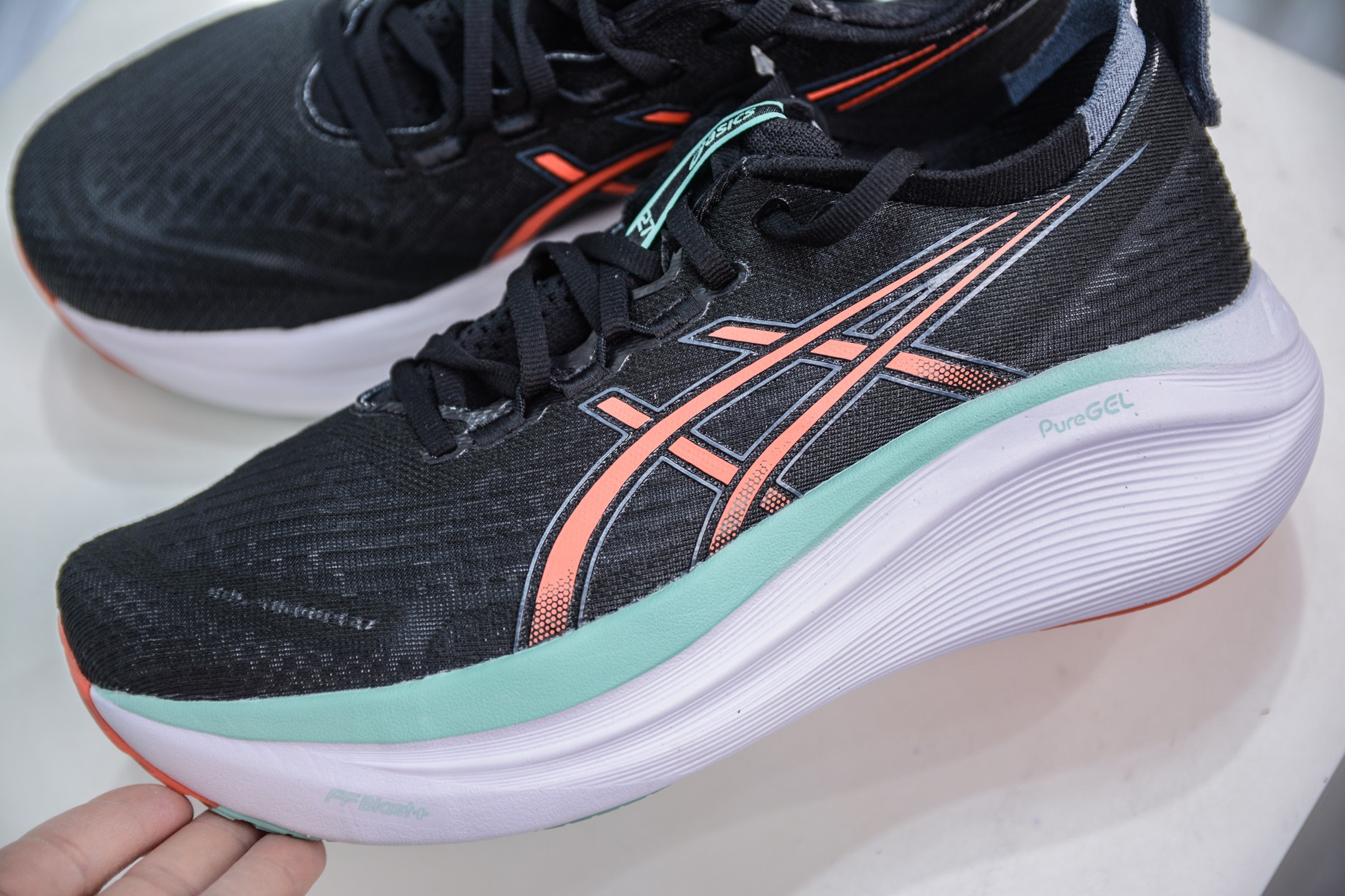 Asics Gel-Nimbus 27 亚瑟士专业跑鞋 Asics 日本田径队奥运系列 1011B958-101