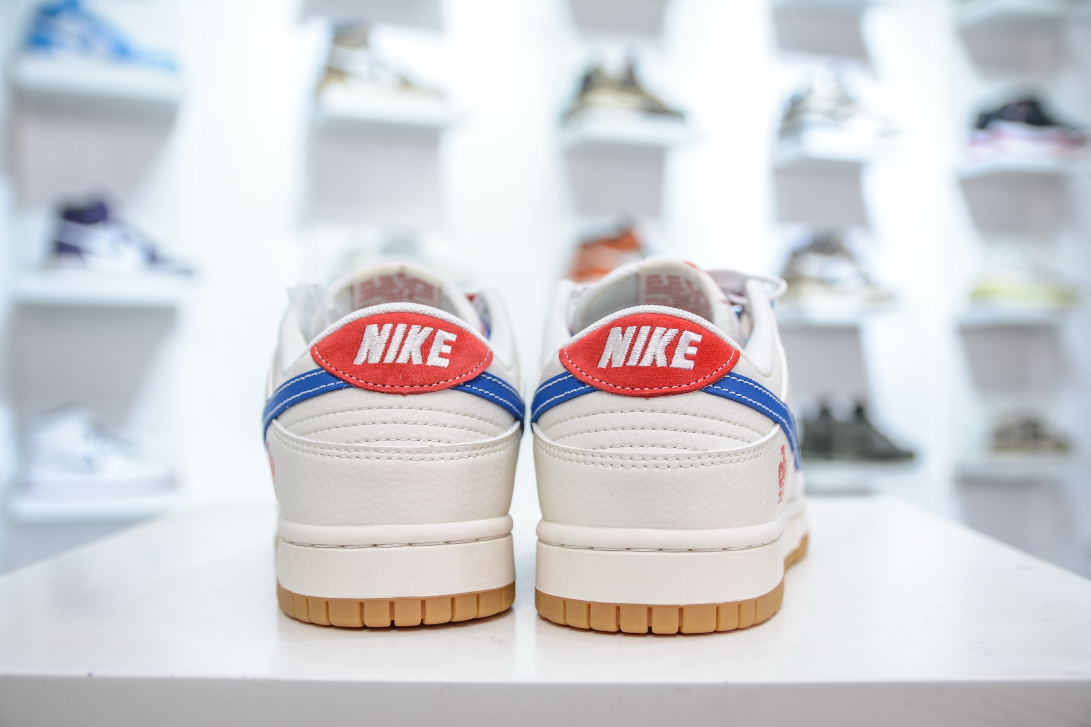Nike SB Dunk Low x Stussy 斯图西蛇年限定-白灰蓝红   FC1688-207