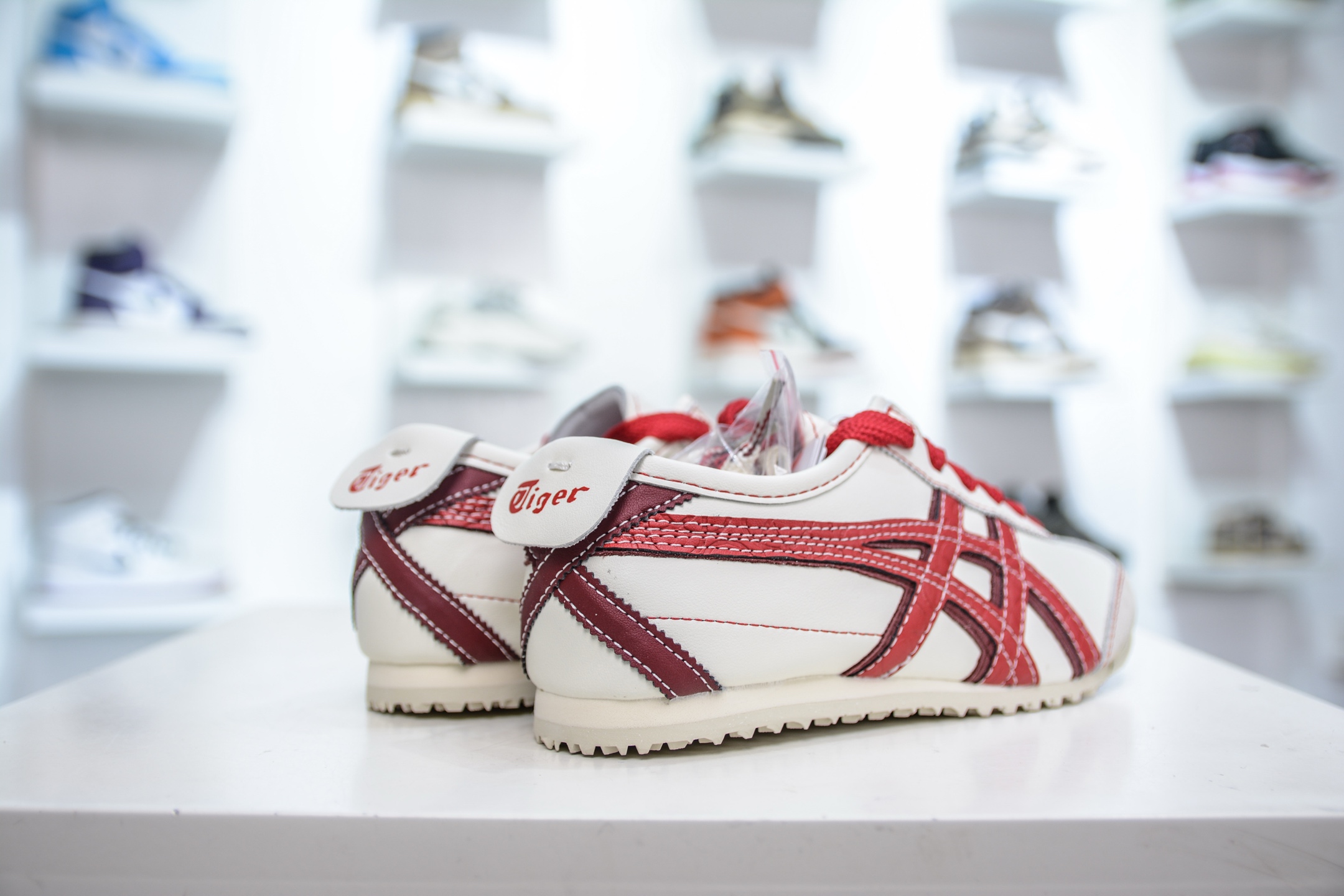 Onitsuka Tiger Mexico 66 蛇年限定-米白红 鬼冢虎  1183C391-100