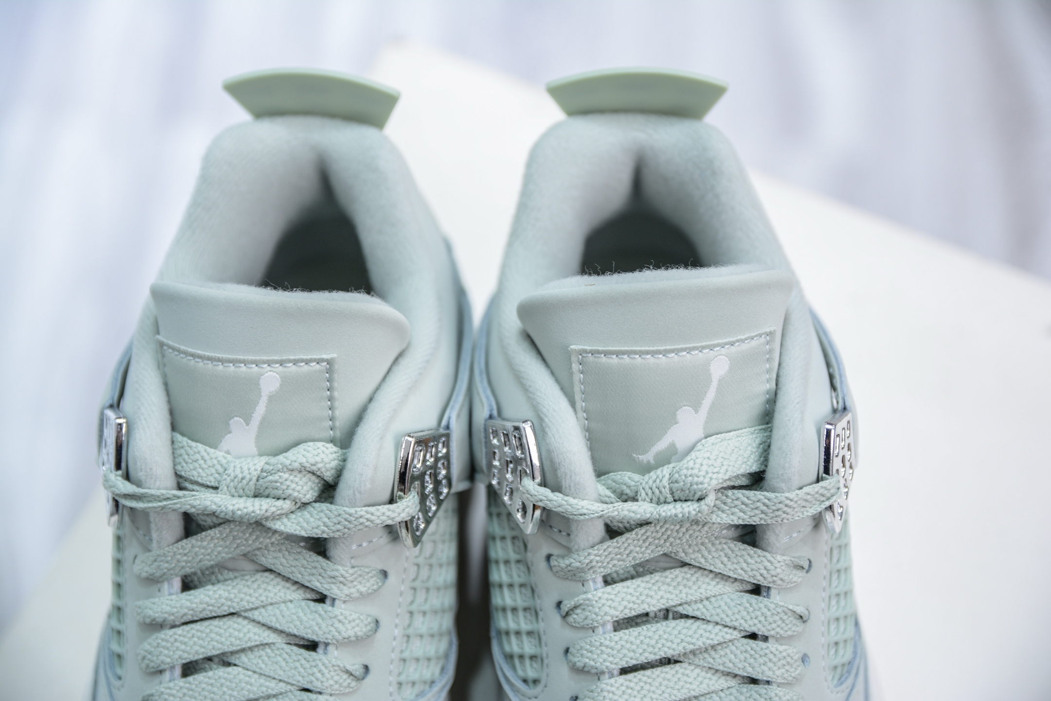 神版纯原 Air Jordan AJ4 ”Seafoam” 薄荷绿 HV0823-003