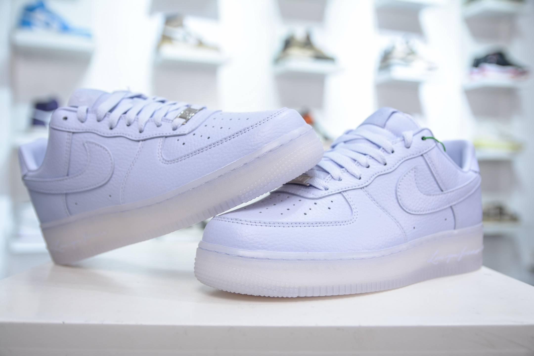 HY版纯原 NOCTA x Nike Air Force 1 Low NOCTA联名 紫银色  CZ8065-500