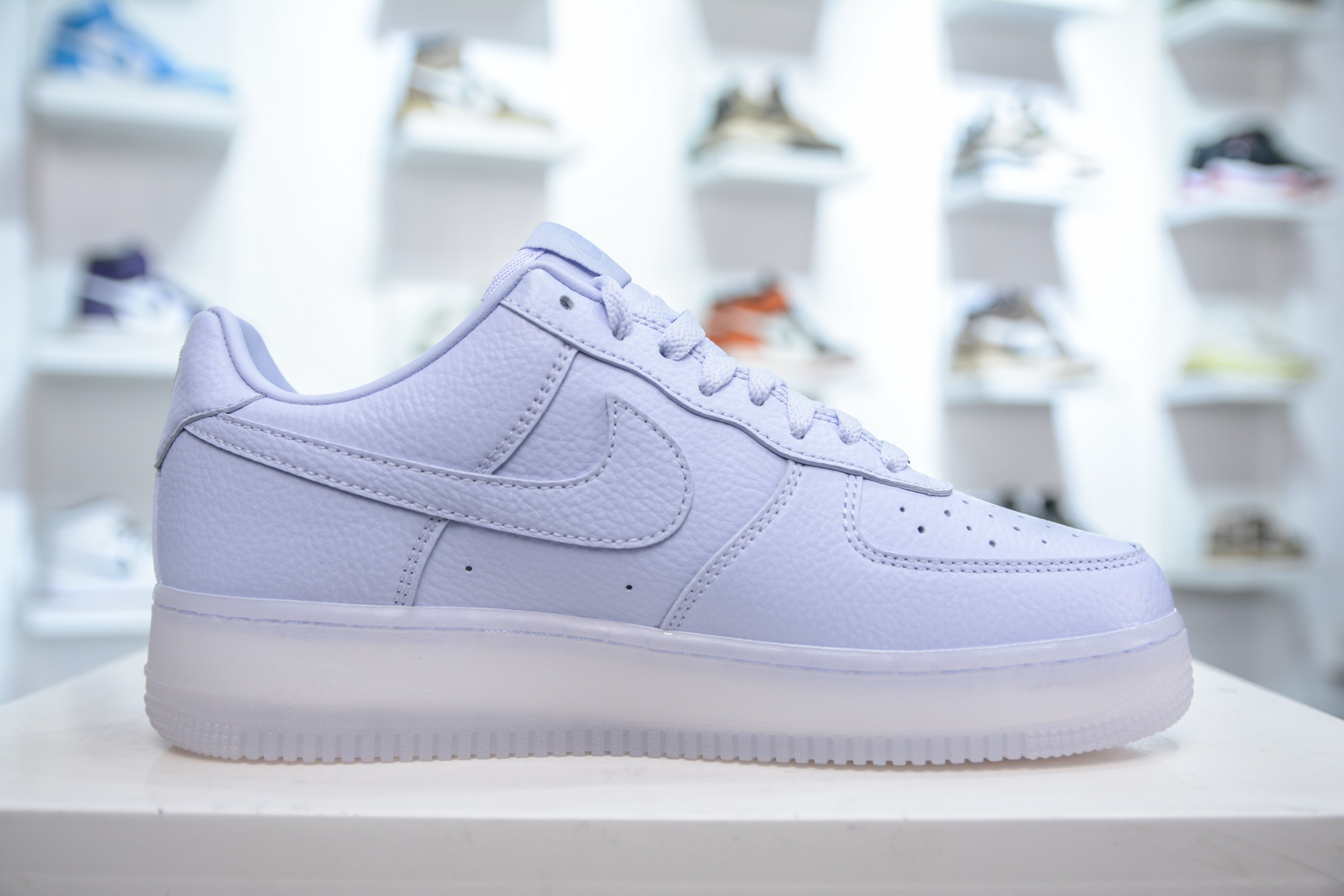 HY版纯原 NOCTA x Nike Air Force 1 Low NOCTA联名 紫银色  CZ8065-500
